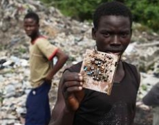 BASURA TECNOLÓGICA QUE INUNDA ÁFRICA